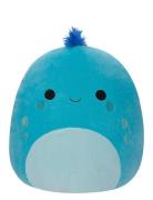 Squishmallows 40 Cm P18 Dijimon Iguana Squishmallows Blue