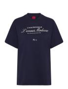 Vintage Tee_16 HUGO Navy