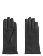 Cashmere Lined Leather Gloves GANT Black