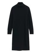 Detail Turtleneck Dress GANT Navy