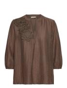 Fqmolla-Blouse FREE/QUENT Brown