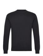 Rib Knitted O-Neck Knit Lindbergh Black