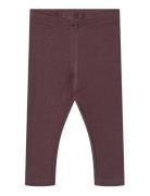 Rib Leggings Maddy Wheat Brown