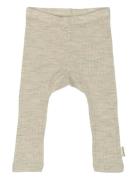 Merino Wool Legging Mikk-line Cream