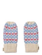 Jacquard Mittens Haansi Wheat Patterned