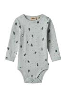 Body L/S Berti Wheat Blue