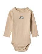 Body L/S Leo Wheat Beige