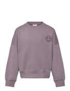 Tnprecious Os Sweatshirt The New Purple