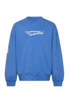 Tnpelle Os Sweatshirt The New Blue