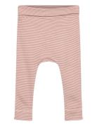 Ppdian Fold Leggings Stripe Noos Petit Piao Pink