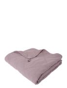 Plaid, Bomuld M/Hør Fryns C'est Bon Purple