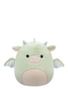 Squishmallows 30 Cm P21 Fuzz A Mallows Drew Dragon Squishmallows Green