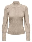 Onlkatia L/S Highneck Pullover Knt Noos ONLY Beige
