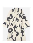 Unikko Bathrobe Marimekko Home Beige