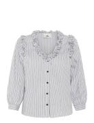 Kbbeatrice Blouse Karen By Simonsen Blue