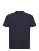 Micro Logo T Shirt Superdry Navy