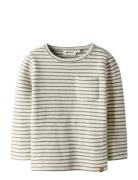 Nmmthoro Jen Ls Slim Top Lil Lil'Atelier White