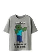 Nkmsumba Minecraft Ss Nreg Top Box Bfu Name It Grey