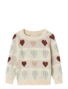 Nmflamai Kis Ls Knit Lil Lil'Atelier Patterned