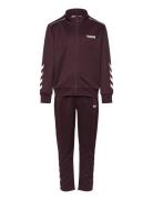 Hmljr Tracksuit Hummel Brown