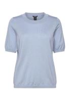 Finstickad Topp Lindex Blue