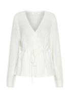 Mschmiabelle Hope Wrap Cardigan MSCH Copenhagen White