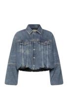 Denim Bubble Jacket Tinted Orcha Calvin Klein Jeans Blue