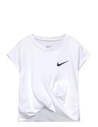 Nt-Dri-Fit S/S Top Nike White
