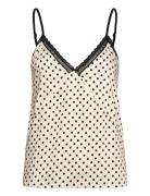 Polka Dot_Camisole HUGO White
