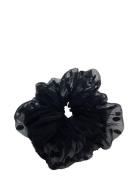 De Luxe Scrunchy Black Pipol's Bazaar Black