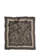 Dotted Flora Sia Scarf Becksöndergaard Brown