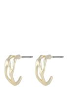 Wave Small Pattern Ear SNÖ Of Sweden Gold