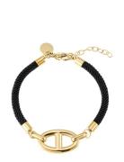 Celine Cord Bracelet By Jolima Black