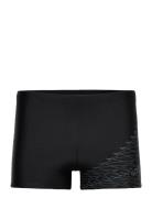 Mens Medley Logo Aquashort Speedo Black