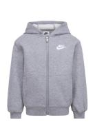 Zh-Full Zip Hoody Nike Grey
