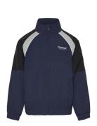 Hmljr Loose Tracksuit Zip Jacket Hummel Navy