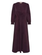 Cuelna Antoinett Long Dress Culture Purple