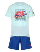 Ws-Woven Short Set Nike Grey