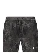 Callum M Printed Shorts Virtus Grey