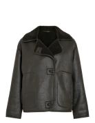 Vikadera L/S Shearling Jacket Vila Black