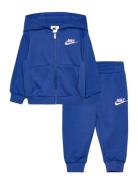 T8-French Terry Pant Set Nike Blue