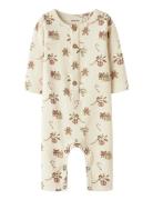 Nbnlayo Gip Ls Slim Suit Lil Lil'Atelier Cream