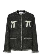 Yasunida Ls Over Tweed Jacket - Show YAS Black
