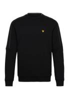 Tape Crew Neck Lyle & Scott Sport Black