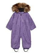 Puffin Winter Jumpsuit Toddler ISBJÖRN Of Sweden Purple