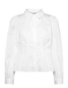 Malika Shirt A-View White