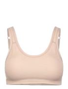 Core Sports Bra Moulded Cups Swegmark Beige
