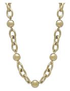 Globe Chunky Chain Necklace Gold Bud To Rose Gold