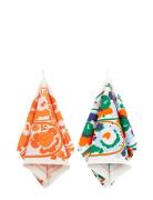 Karuselli Tea Towel 2 Pcs Marimekko Home White