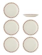 Jolly Plate Bloomingville Red